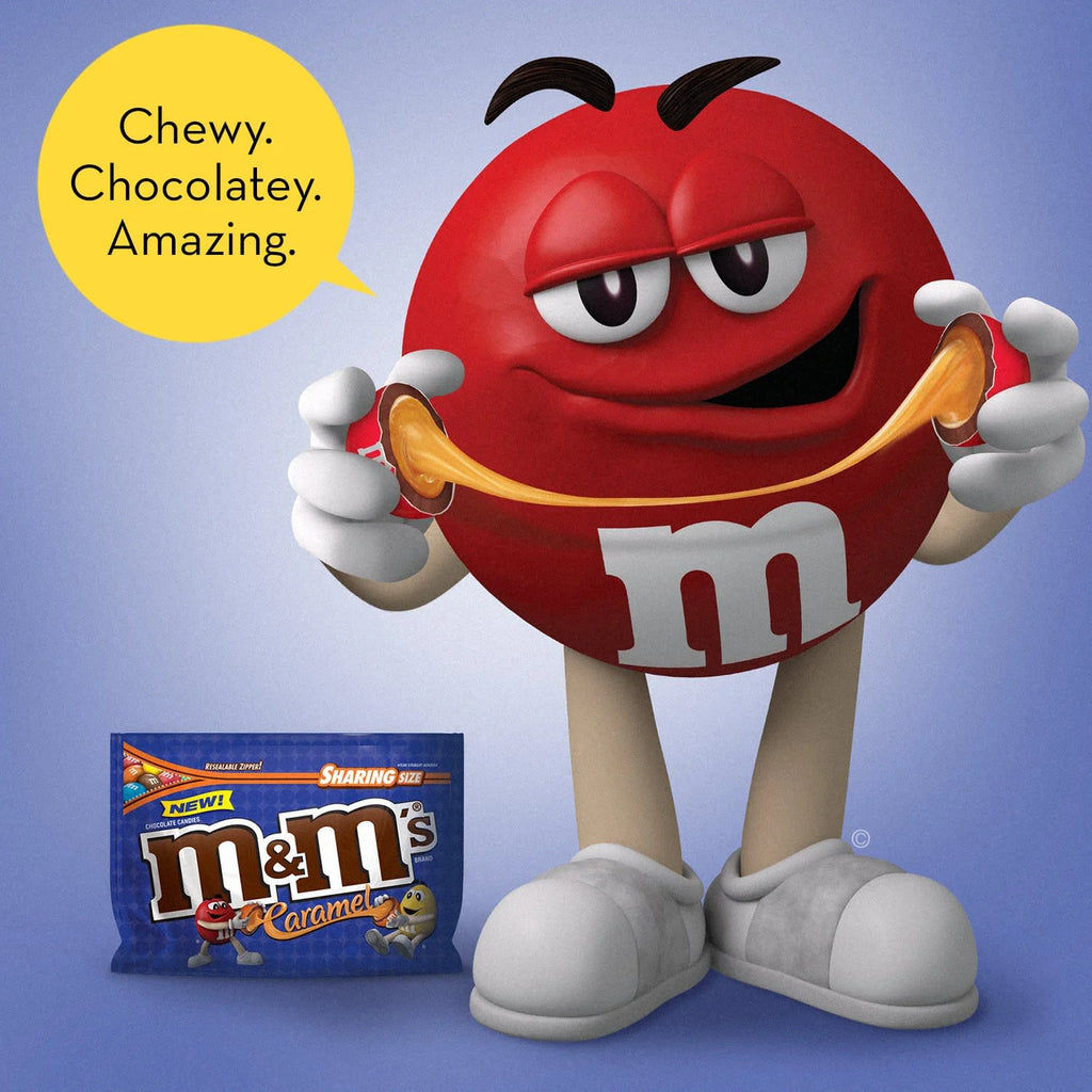 Bonbons au chocolat au lait caramel M&M's