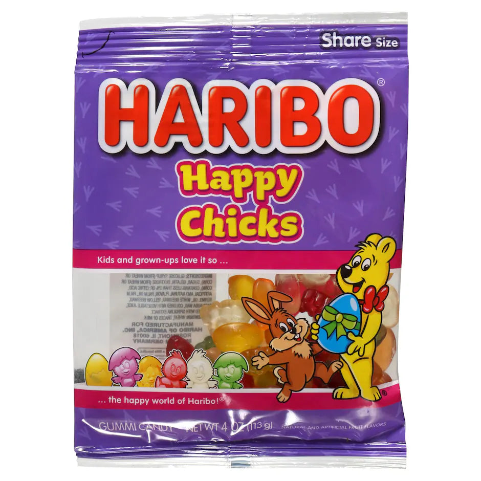 Bonbons gélifiés Haribo Poussins Joyeux