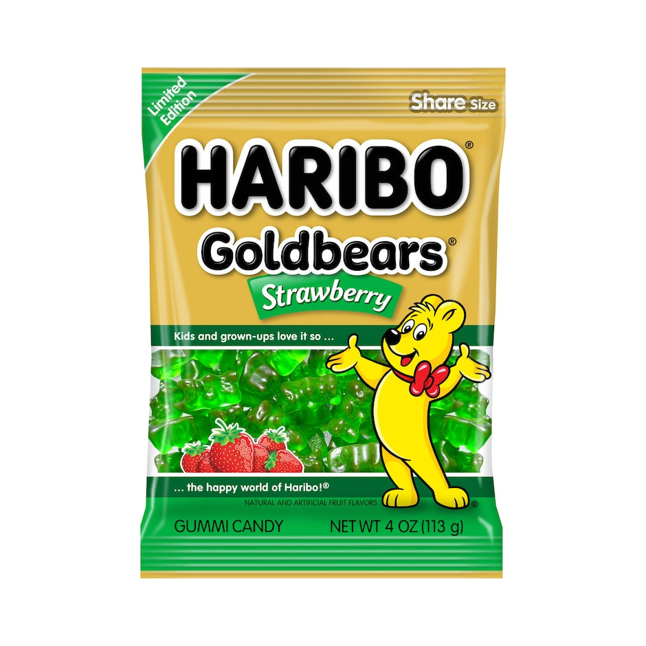 Haribo Gold Bears Strawberry-Flavored Gummy Bears