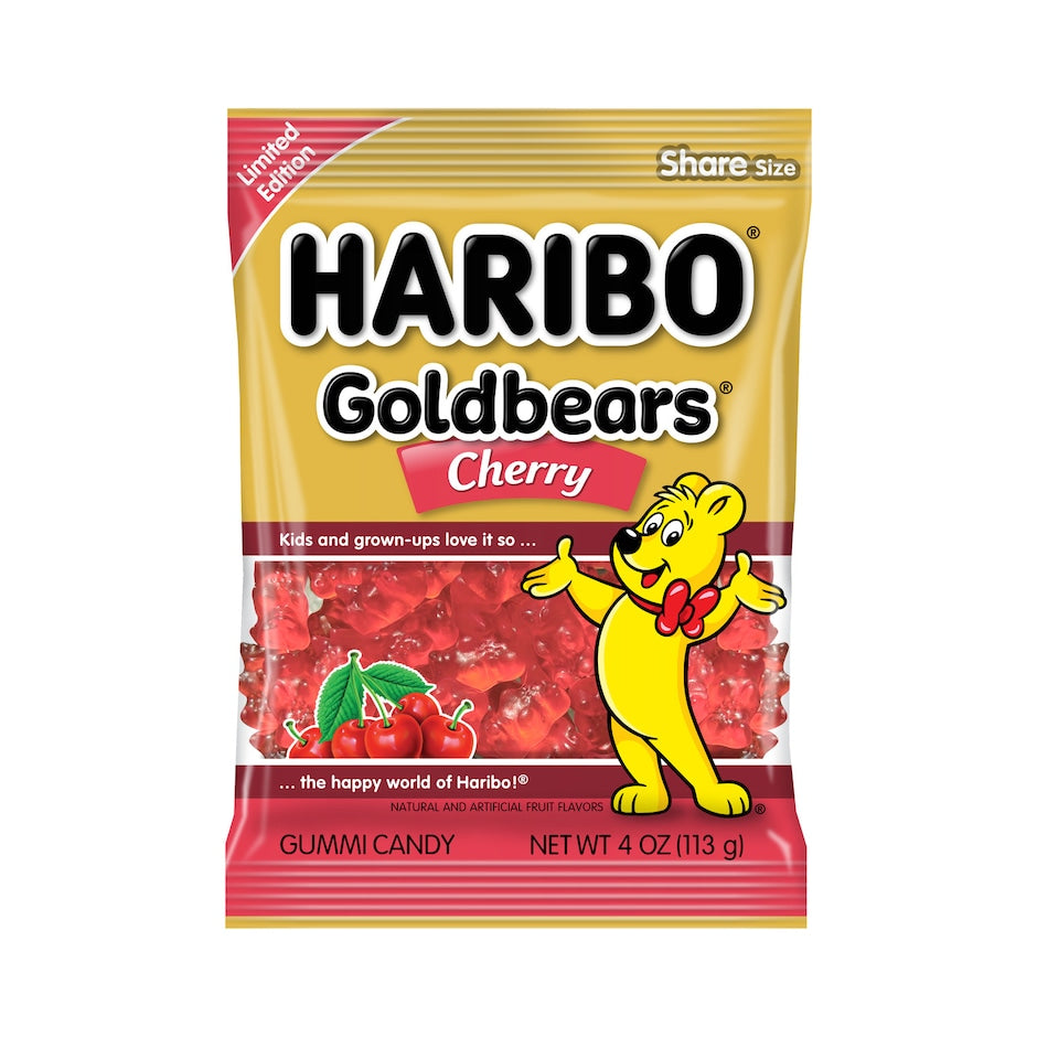 Haribo Cherry-Flavored Goldbears Gummy Bears