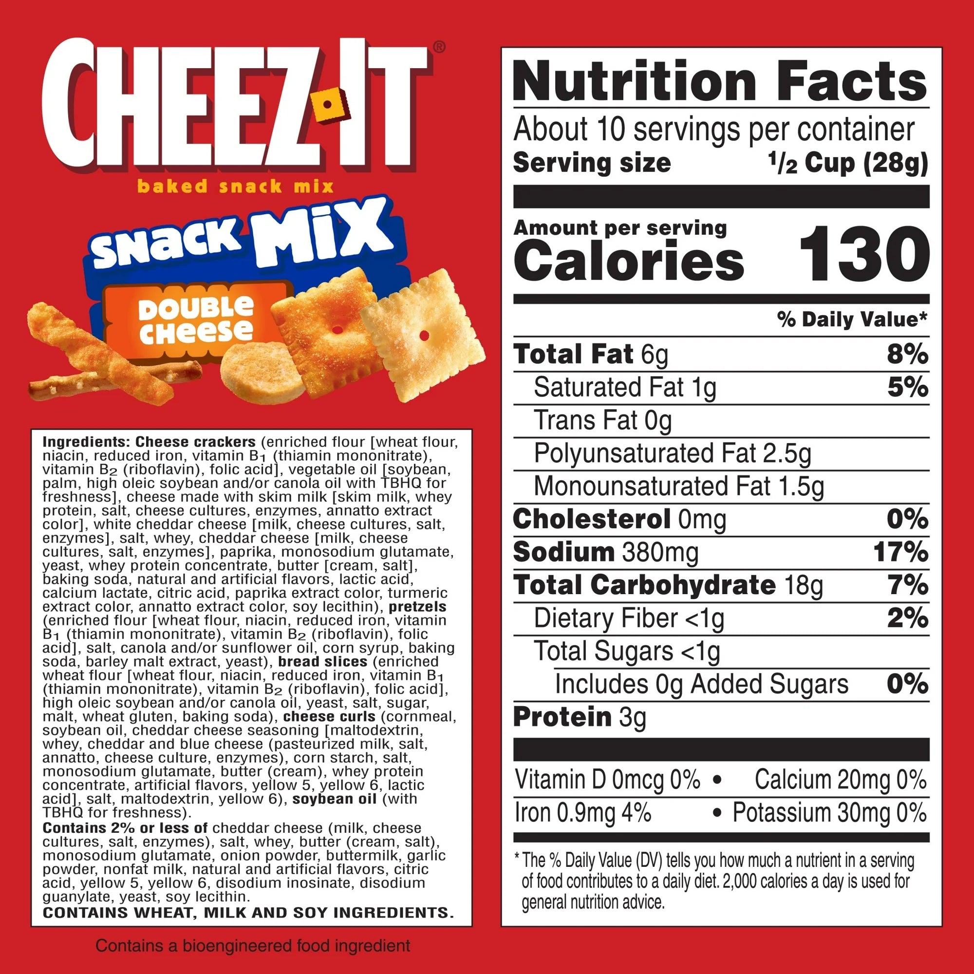 Cheez-It Double Cheese Snack Mix