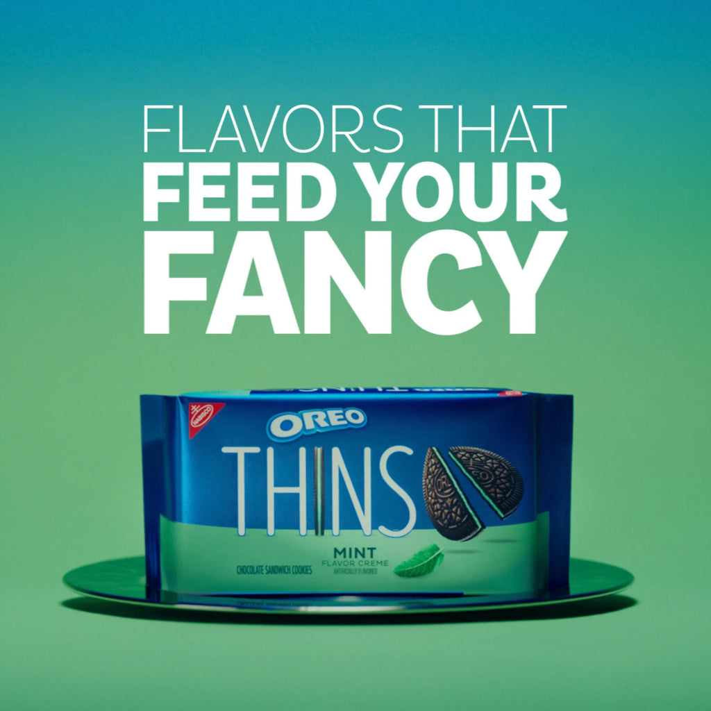 Biscuits Oreo Thins à la crème de menthe et au chocolat – Biscuits Thins à la menthe et au chocolat