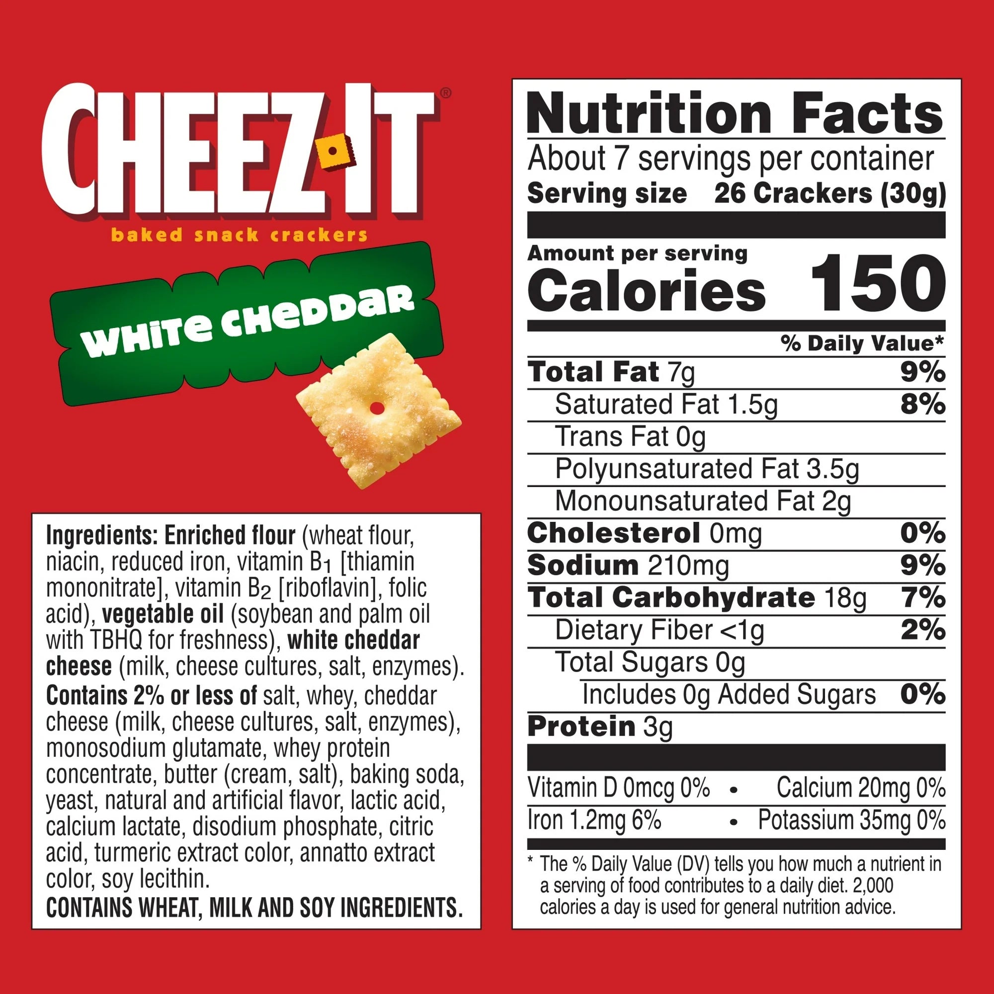 Cheez-It White Cheddar Cheese Crackers