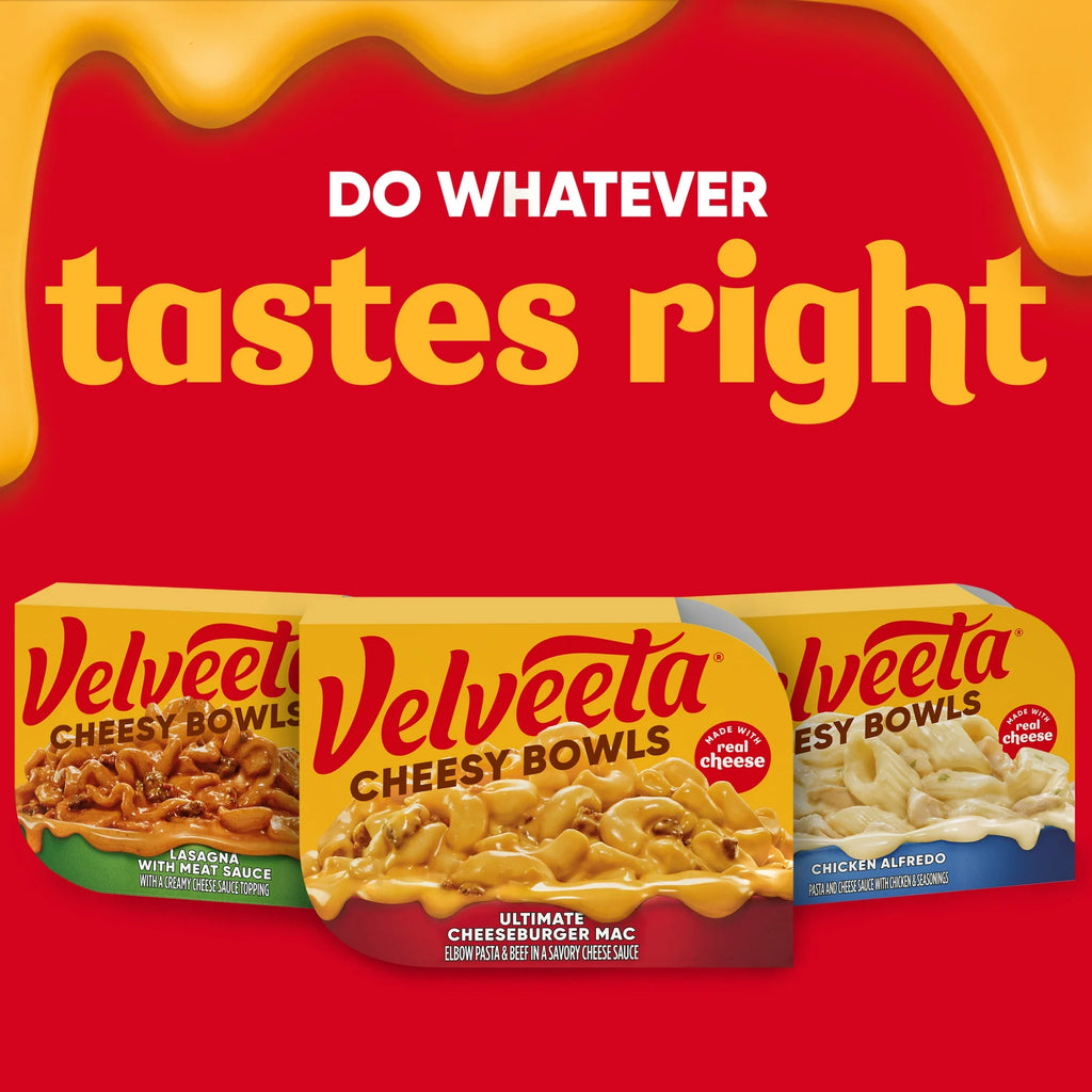 Velveeta Ultimate Cheeseburger Mac Bowl