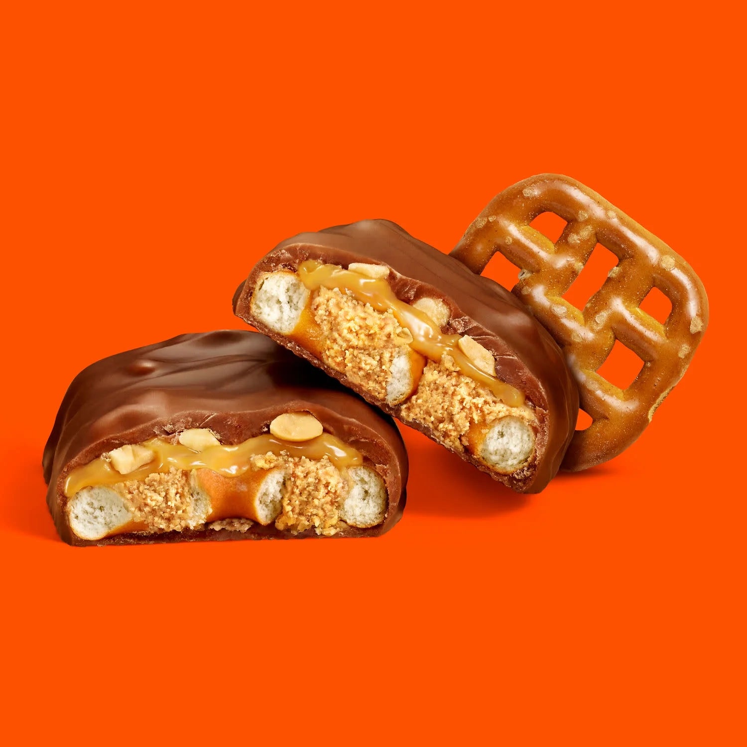 Barres de bretzel, cacahuètes et chocolat Reese's Take 5 – Bonbons américains sucrés-salés