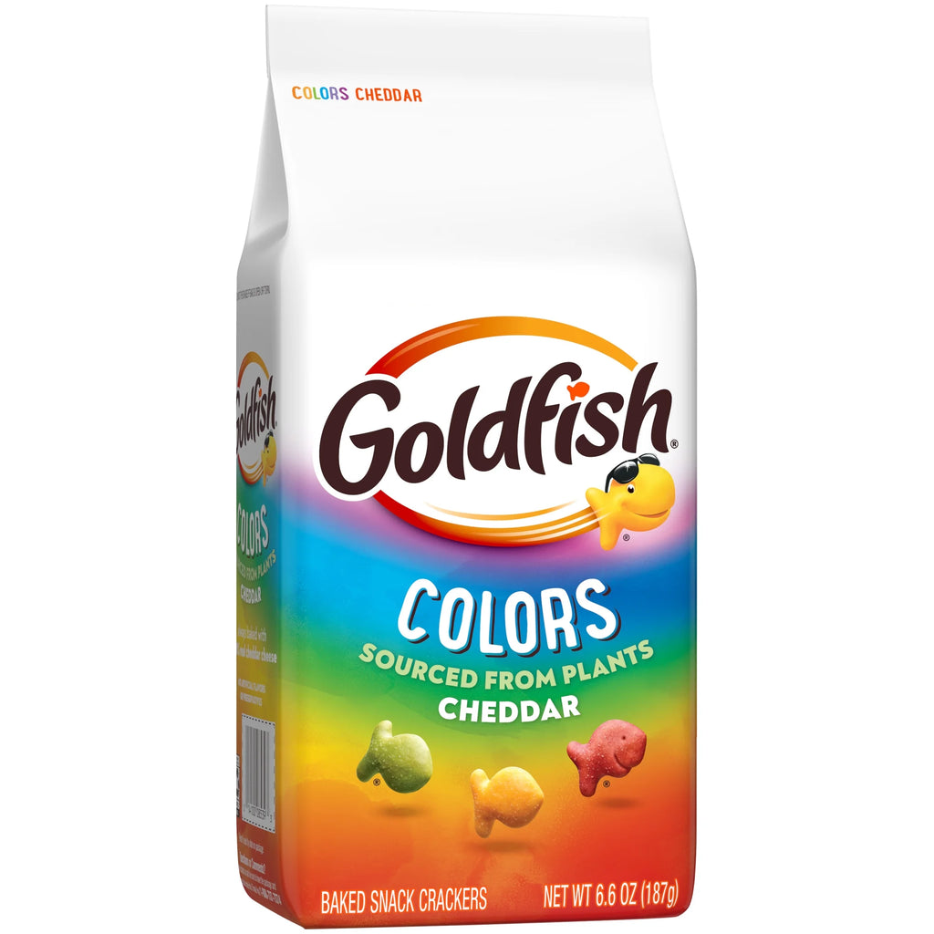 Goldfish Colors Cheddar Crackers