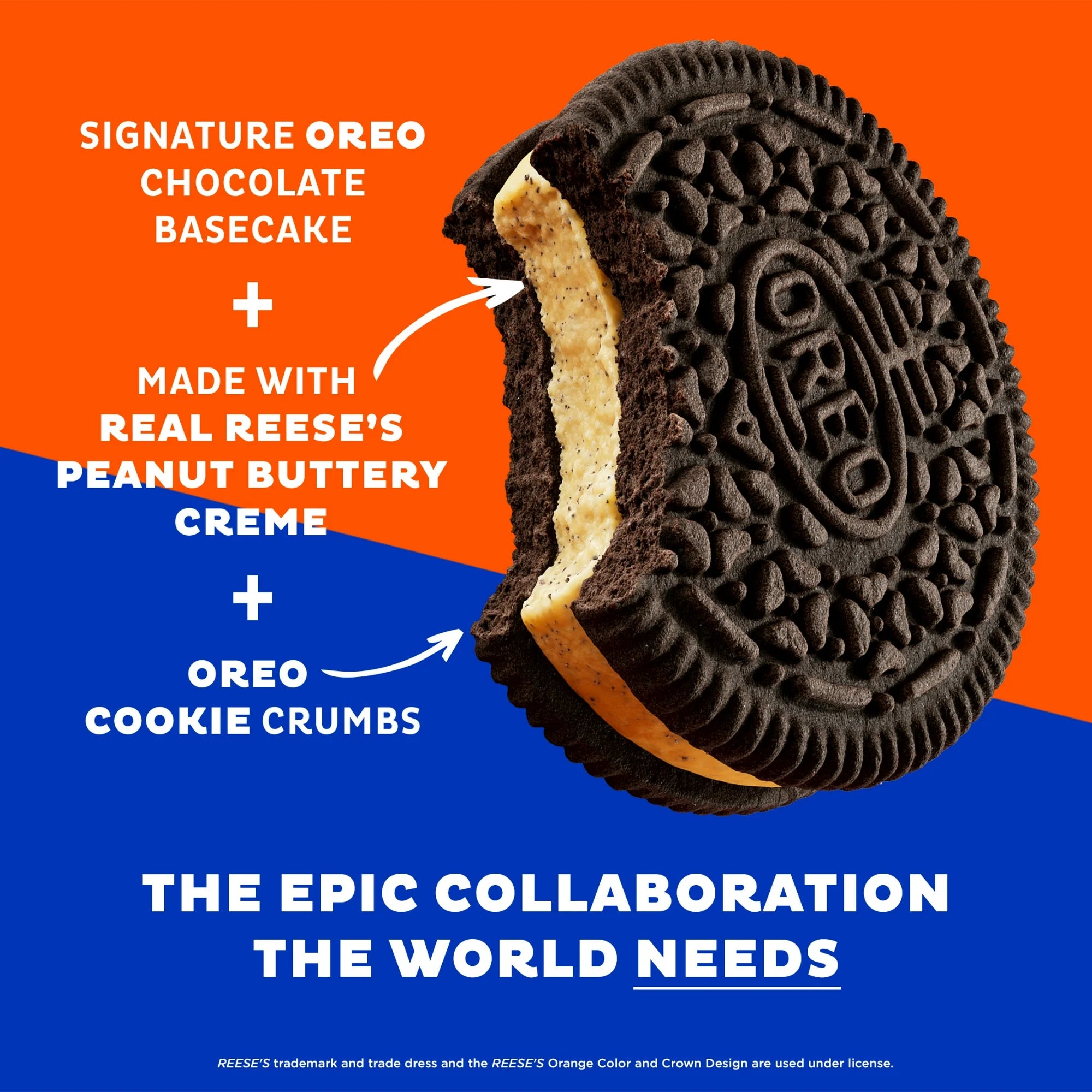 OREO REESE'S Peanut Butter Creme Chocolate Sandwich Cookies – American Peanut Butter Oreos