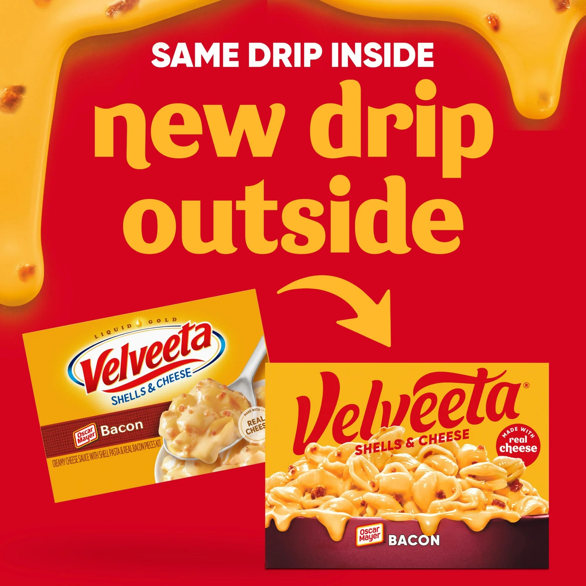Velveeta Shells and Cheese Bacon Mac and Cheese