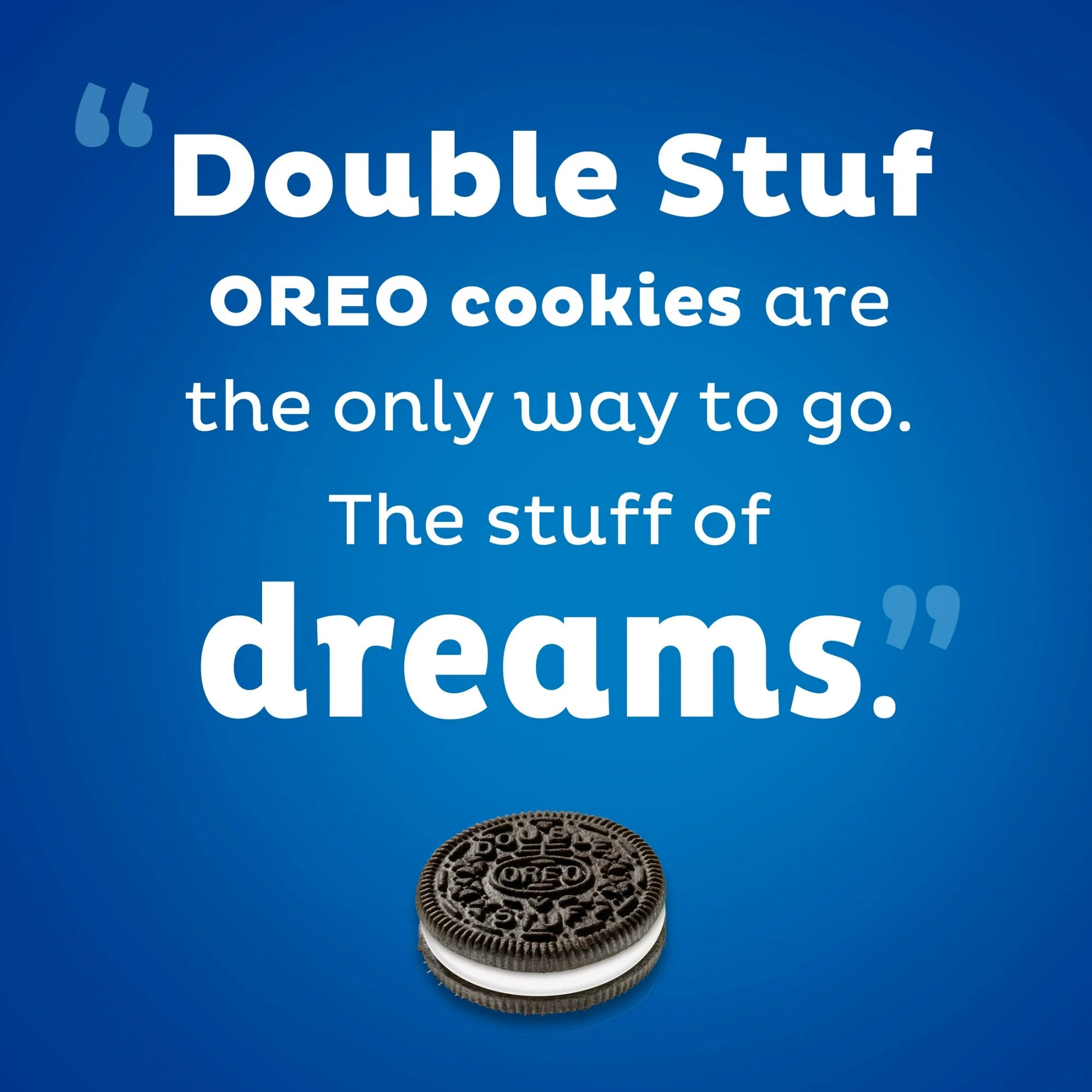 Oreo Double Stuf Chocolate Sandwich Cookies – Classic American Cookies with Extra Creme