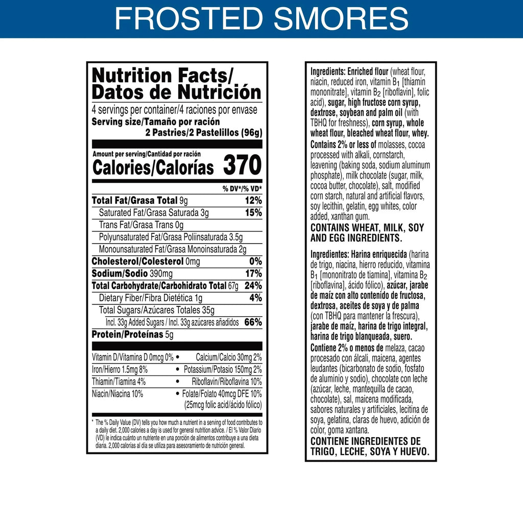 Pop-Tarts Frosted S'mores Toaster Pastries
