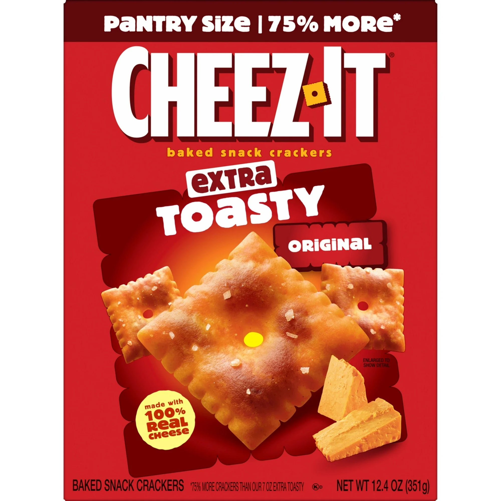 Cheez-It Extra Toasty Cheese Crackers