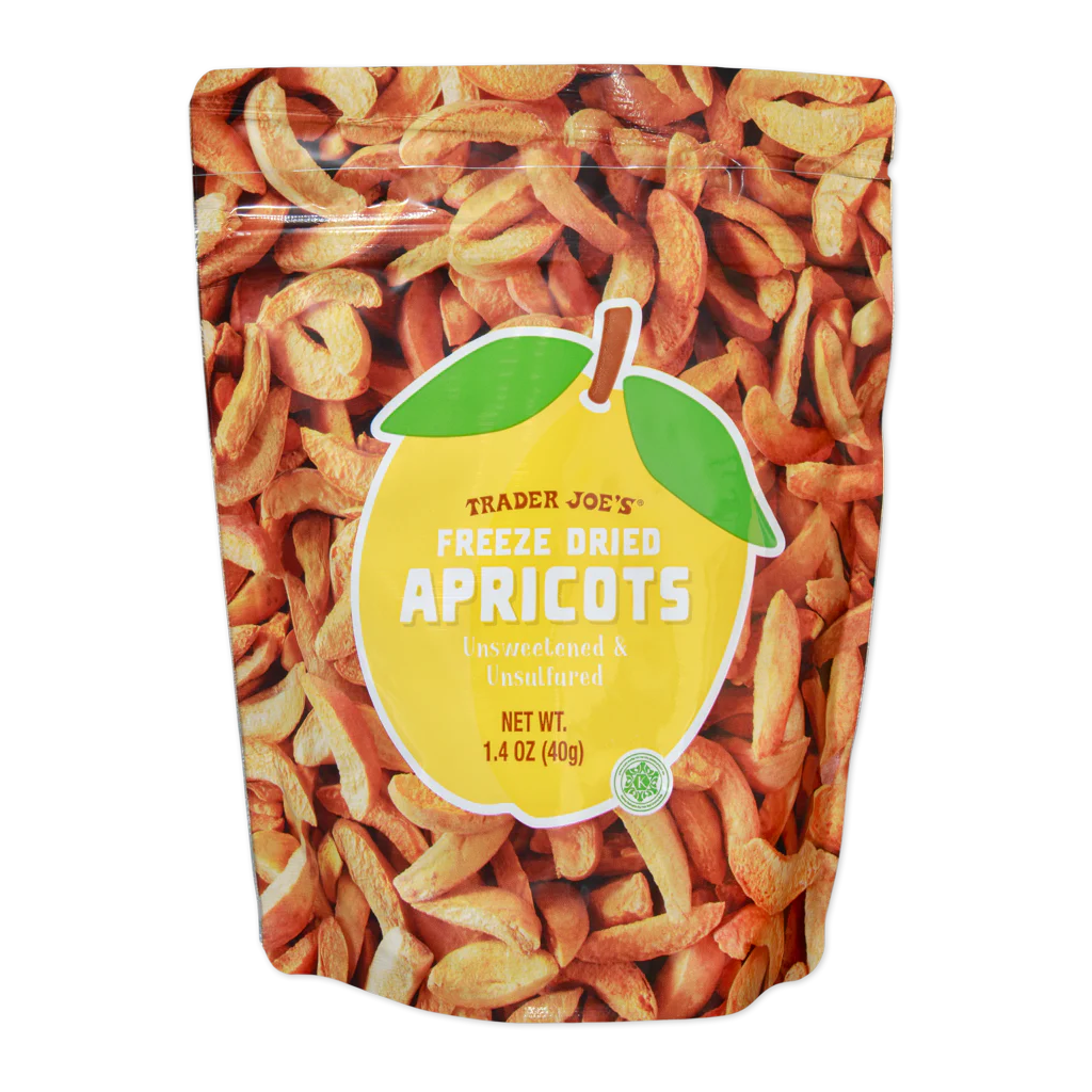 Abricots lyophilisés Trader Joe's