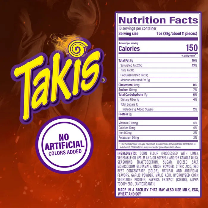 Takis Smokin' BBQ Rolled Tortilla Chips
