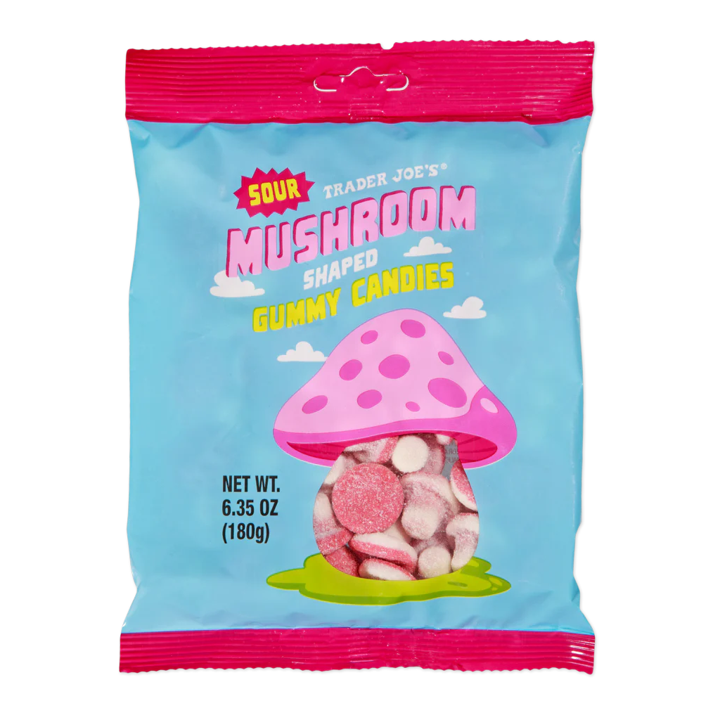 Trader Joe's Mushroom Shaped Gummy Candies