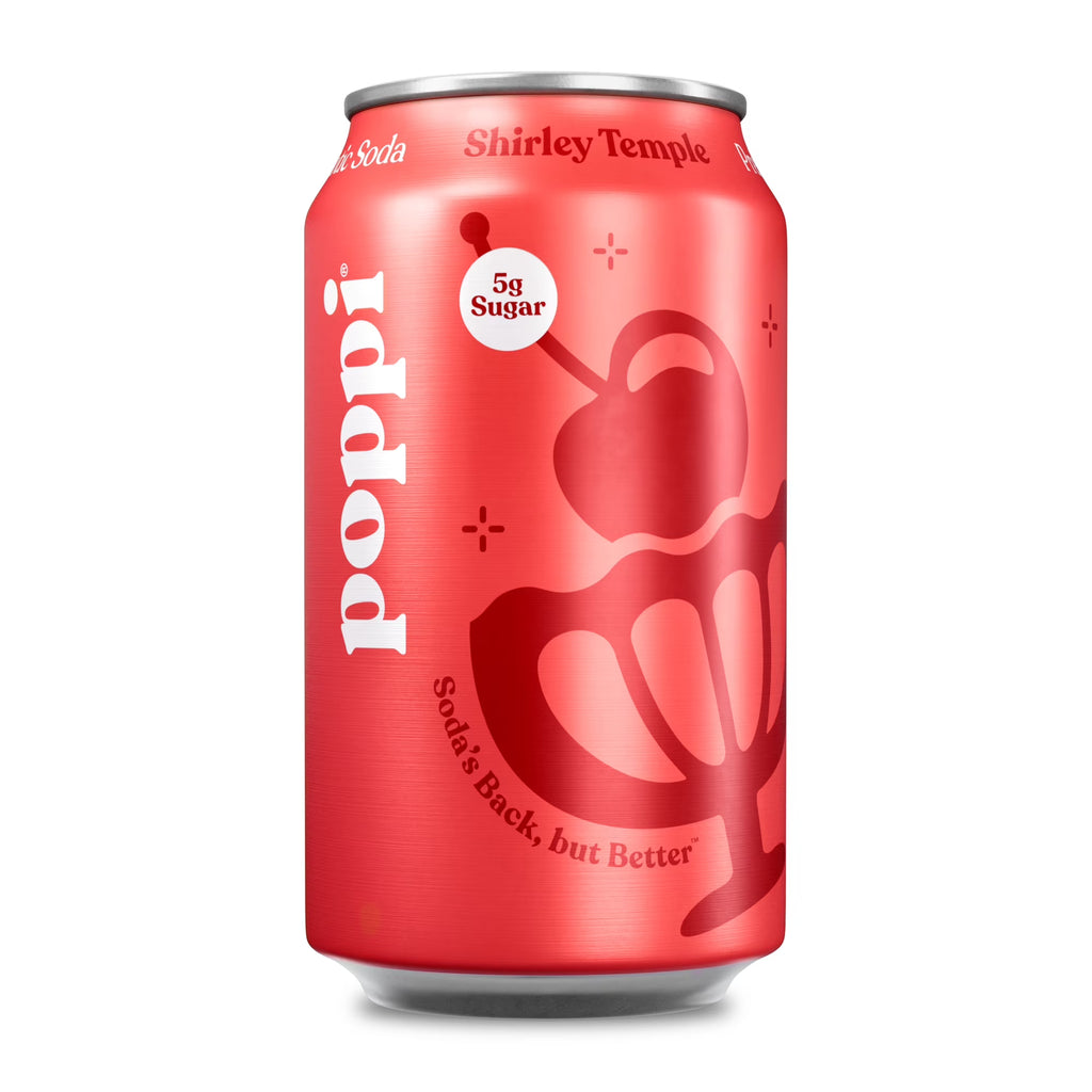 poppi Prebiotic Soda Shirley Temple
