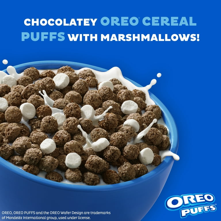 Post Oreo Puffs Cereal