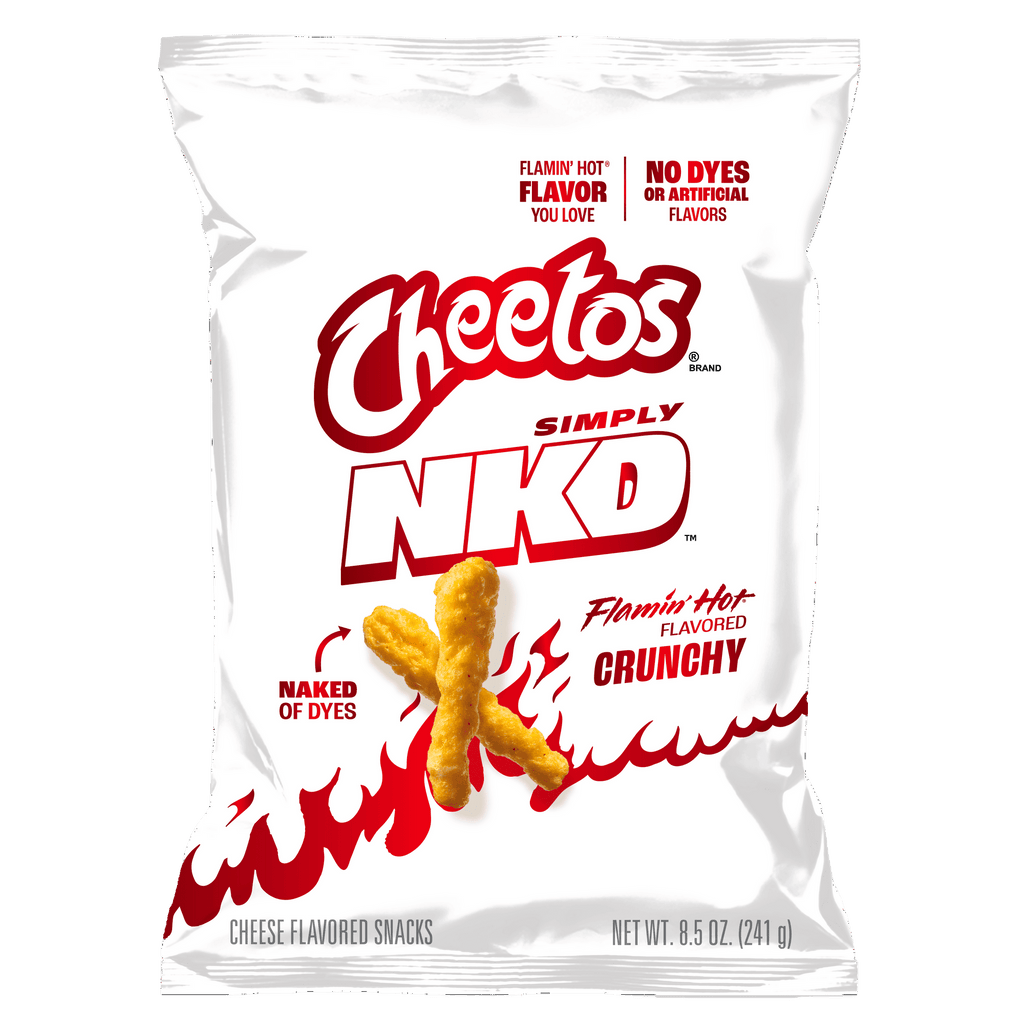 Cheetos Simply Crunchy Flamin’ Hot – Spicy American Corn Snacks