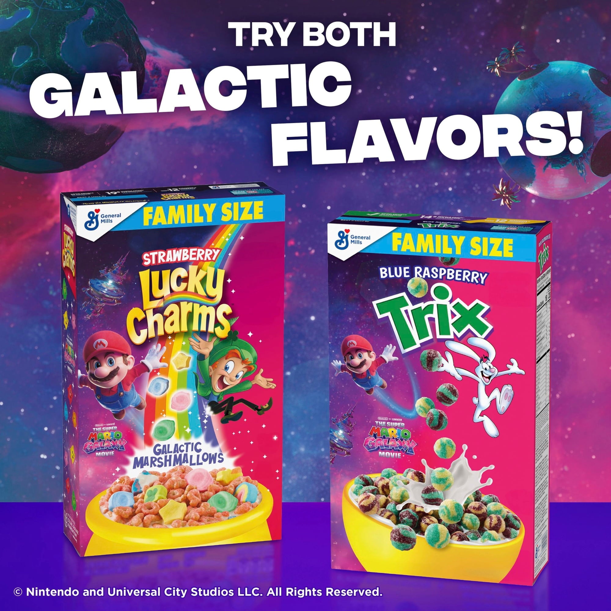 Trix Blue Raspberry Cereal