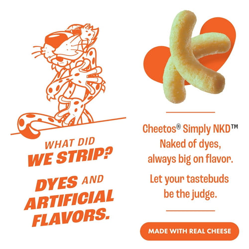 Cheetos Simply Puffs White Cheddar