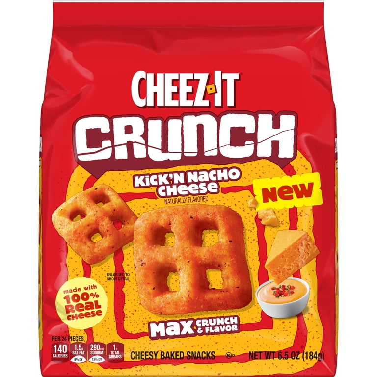 Cheez-It Crunch Kick'n Nacho Cheese
