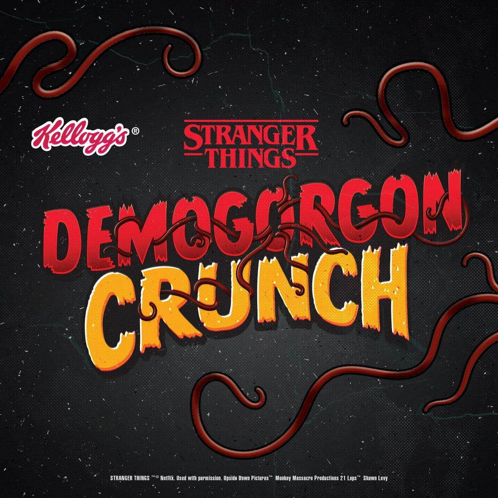 Kellogg's Stranger Things Demogorgon Crunch Cereal