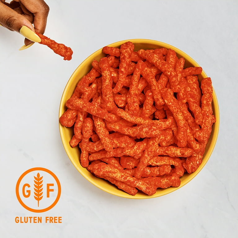 Cheetos Crunchy Flamin’ Hot – Spicy American Cheese Corn Snacks