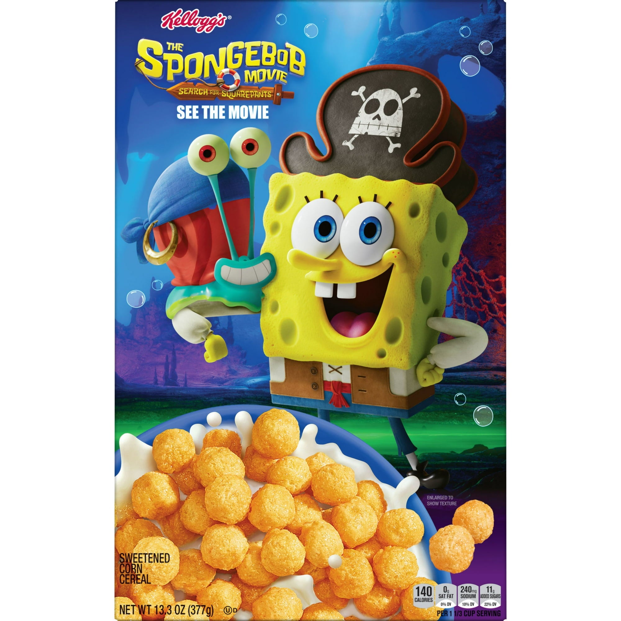 Kellogg's "Kelpo" SpongeBob Movie Cereal