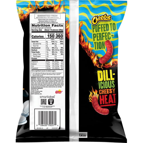 Cheetos Puffs Flamin’ Hot Dill Pickle