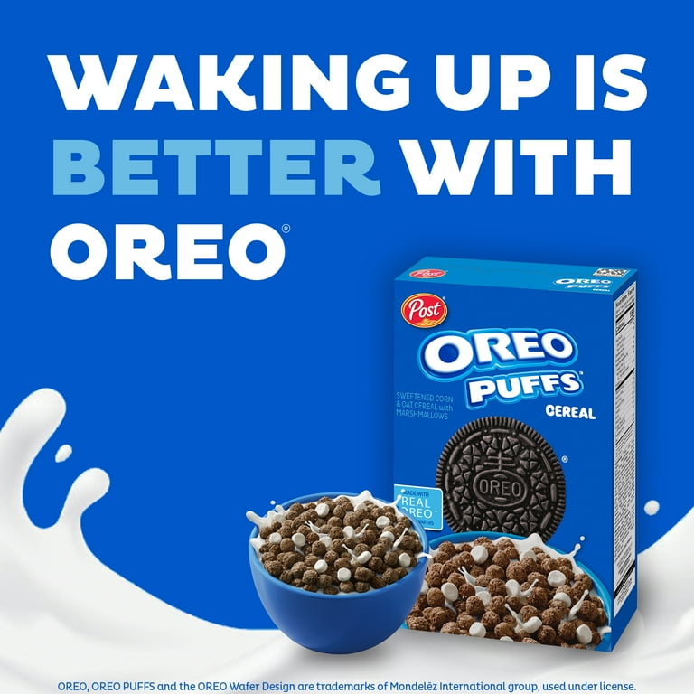Post Oreo Puffs Cereal
