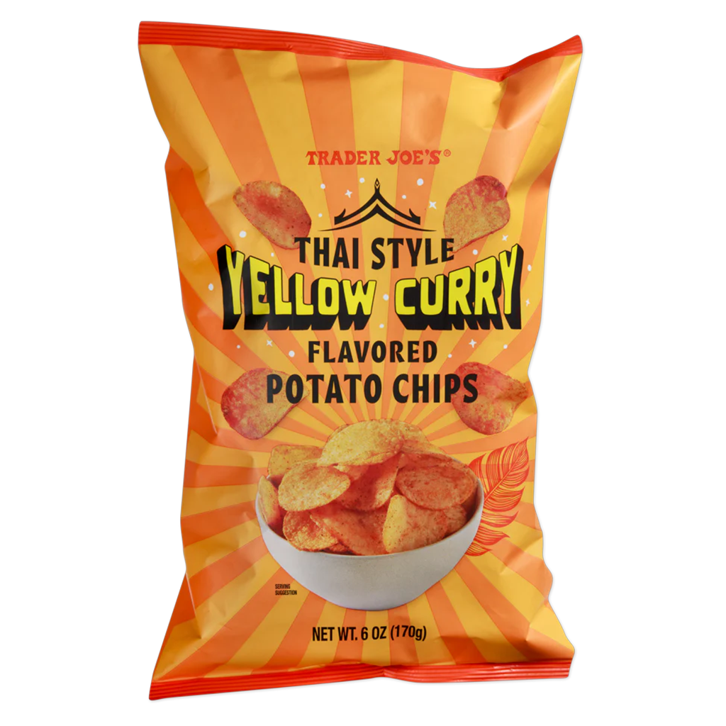 Trader Joe's Thai Style Yellow Curry Flavored Potato Chips